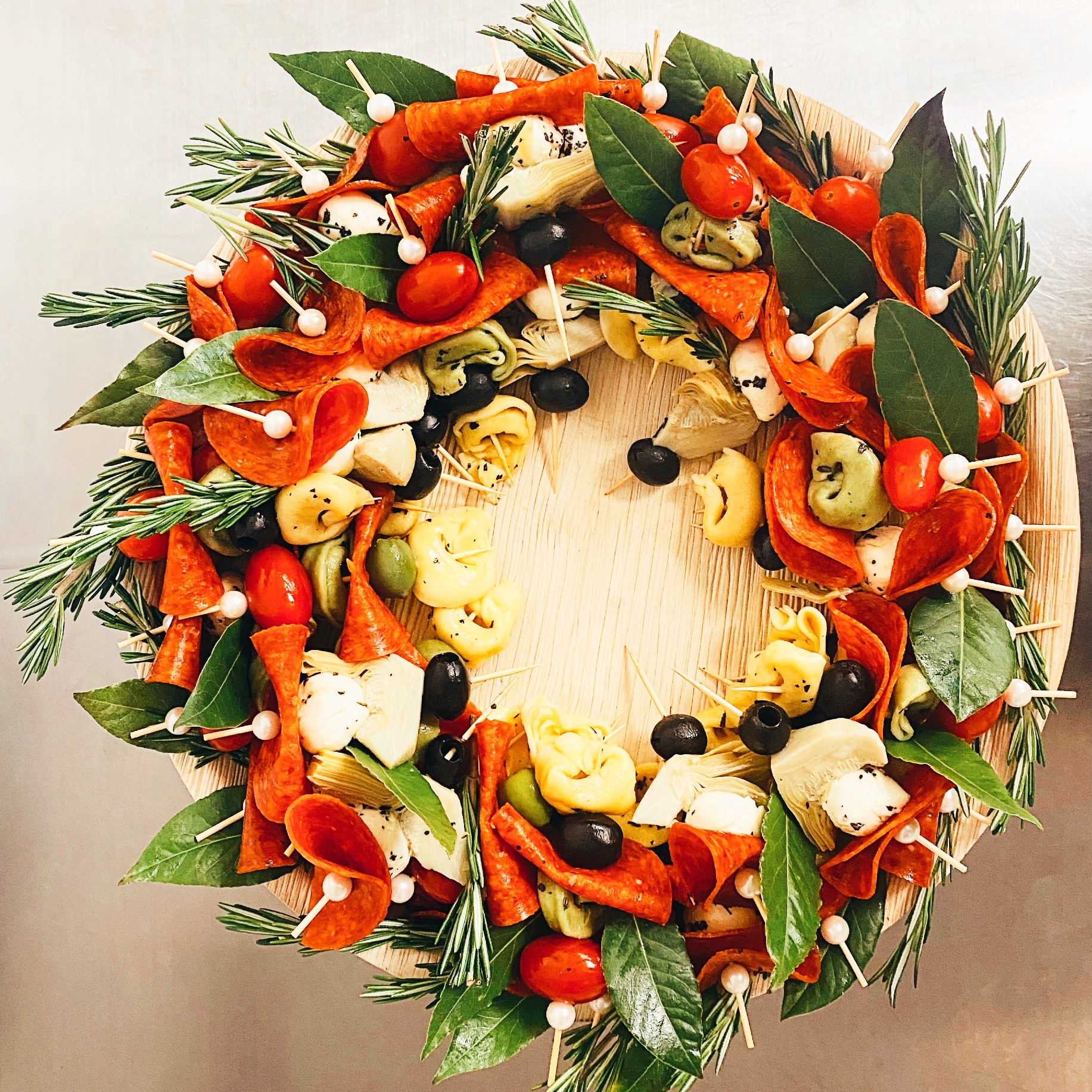 Antipasto Wreath